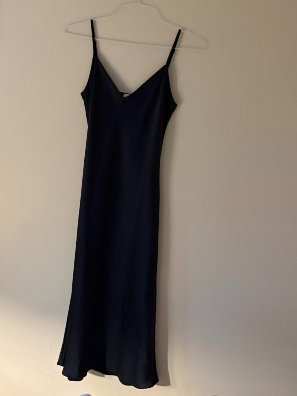 Aritzia Wilfred Black Slip Dress Small
